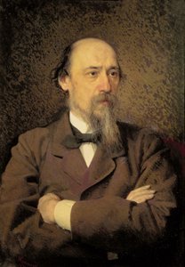 صورة نيكولاي أليكسيفيتش نيكراسوف ، 1877